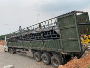 Hình ảnh ANHUNGINC giao hàng tại Dự án. 