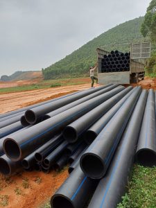 Hình ảnh: xuống hàng ở công trình
