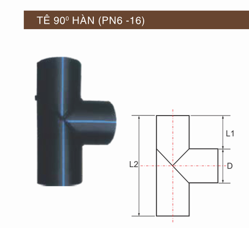 Ứng dụng thực tế của Tê 90° hàn HDPE